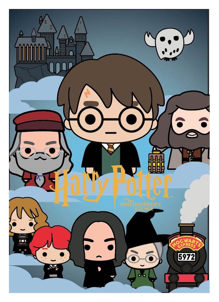 Harry Potter and the Sorcerer's Stone 3D Foam Magnet 0077764487774