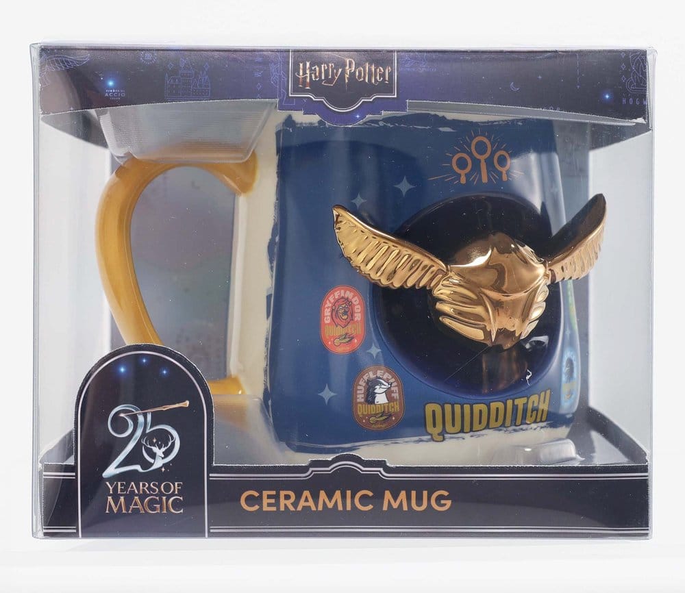 Harry Potter Mug Golden Snitch 2D Relief Figural 0077764487897