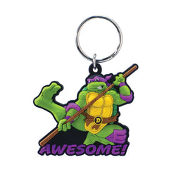 Teenage Mutant Ninja Turtles Soft Touch PVC Bag Clip Donatello 077764630187