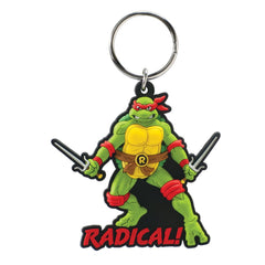 Teenage Mutant Ninja Turtles Soft Touch PVC Bag Clip Raphael 077764630194