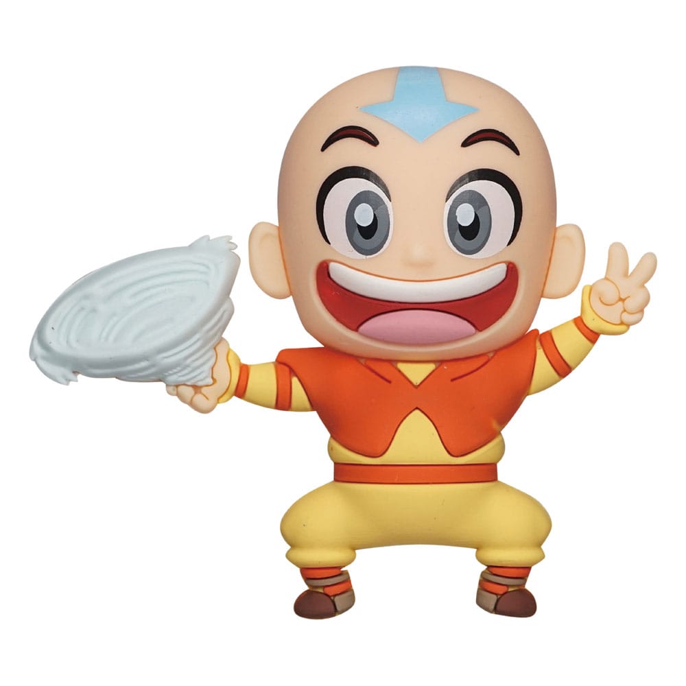 Avatar: The Last Airbender 3D Magnet Aang 077764633287