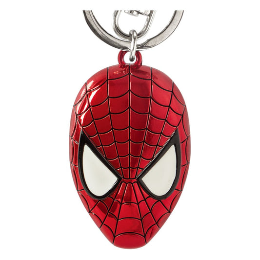 Marvel Metal Keychain Spider-Man Head 0077764679346
