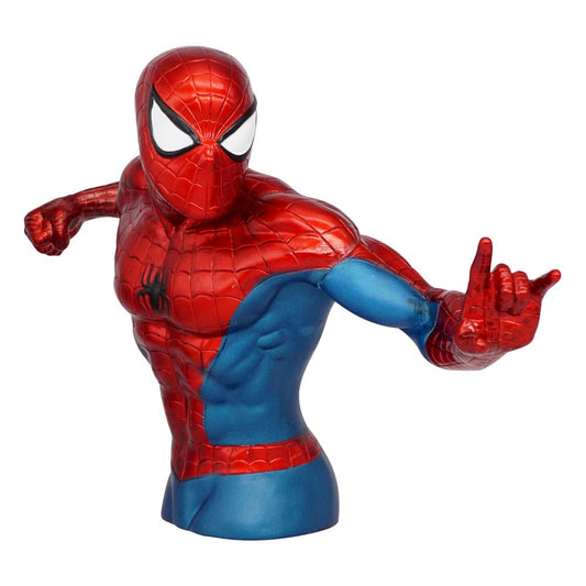 Marvel Figural Bank Spider-Man (Metallic Version) 20 cm 0077764679636