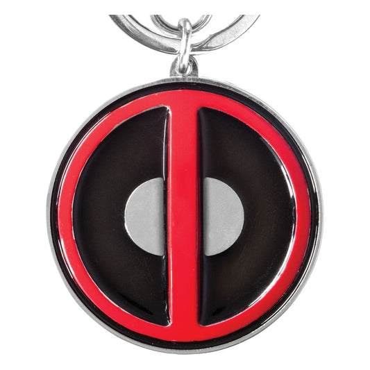 Marvel Metal Keychain Deadpool Logo 0077764680847