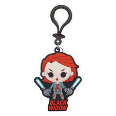 Marvel Soft Touch PVC Bag Clip Black Widow 0077764692369