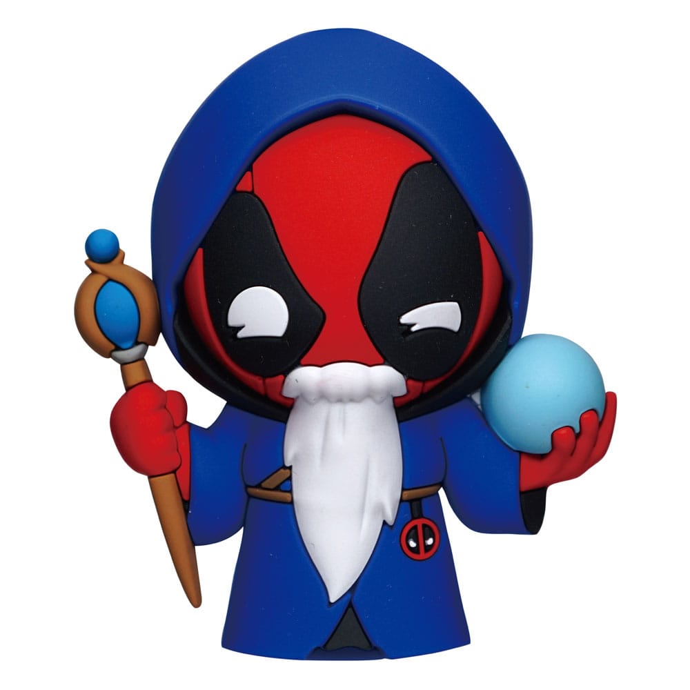 Marvel 3D Magnet Deadpool Wizard 077764694424