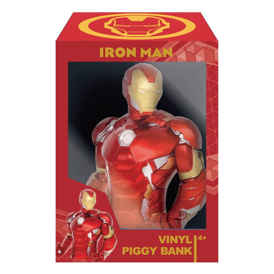Avengers Figural Bank Deluxe Box Set Iron Man Bust 0077764694516