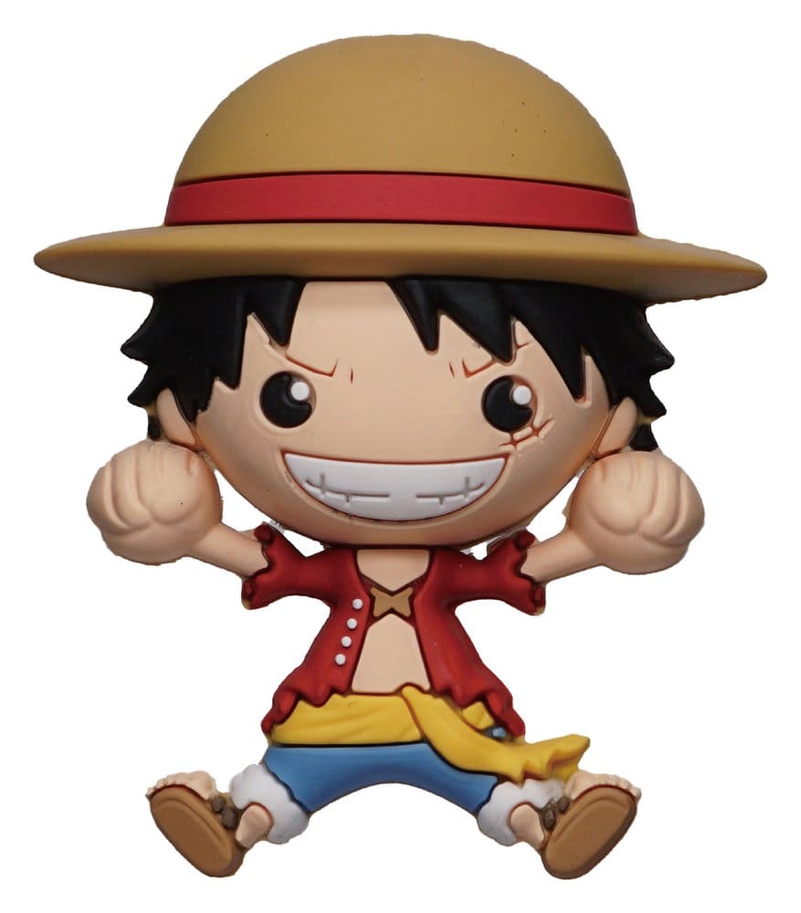 One Piece 3D Foam Magnet Luffy 0077764701177