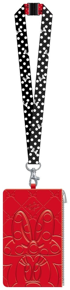 Minnie Mouse Lanyard with Pouch Passport Holder 0077764840838