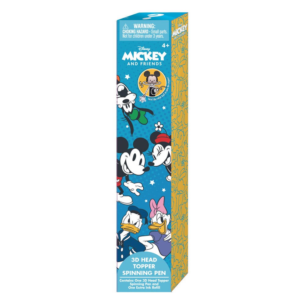 Micky and Friends 3D Head Topper Spinning Pen 077764859755