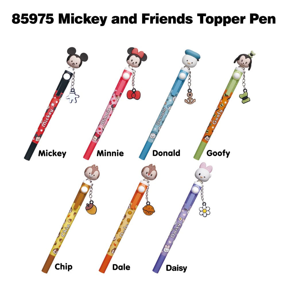 Micky and Friends 3D Head Topper Spinning Pen 077764859755