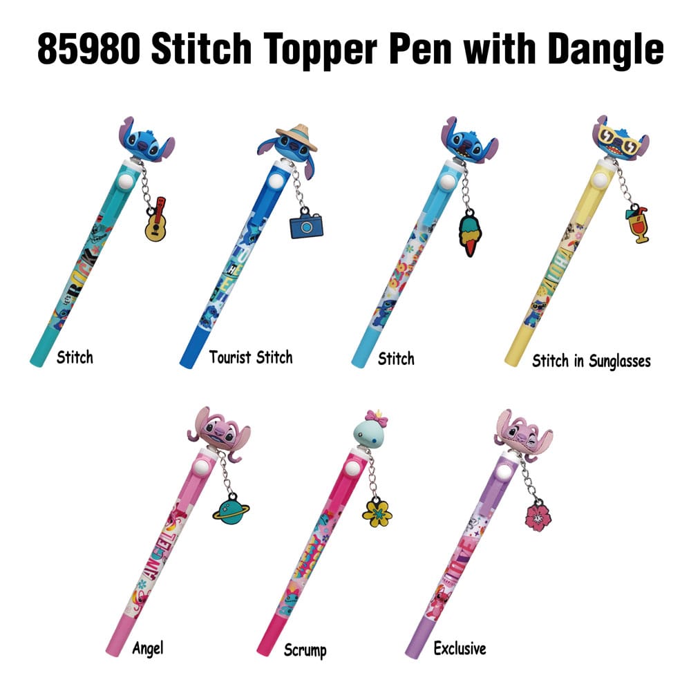 Stitch The Movie Stitch 3D Head Topper Spinning Pen 0077764859809