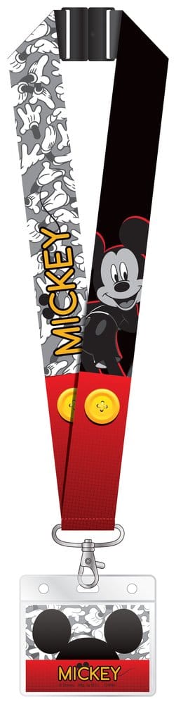 Mickey Mouse Deluxe Lanyard with Card Holder Mickey 0077764859861