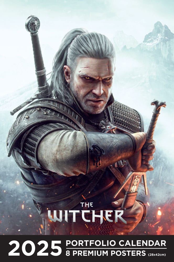 The Witcher Portfolio Calendar 2025 *English Version* 9782376975014