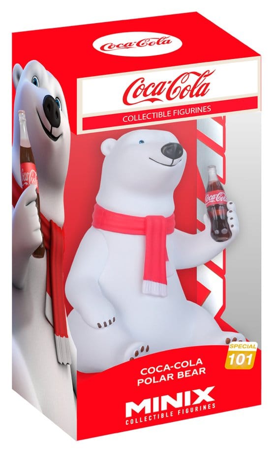 Coca-Cola Minix Figure Polar Bear 12 cm 8436605118949