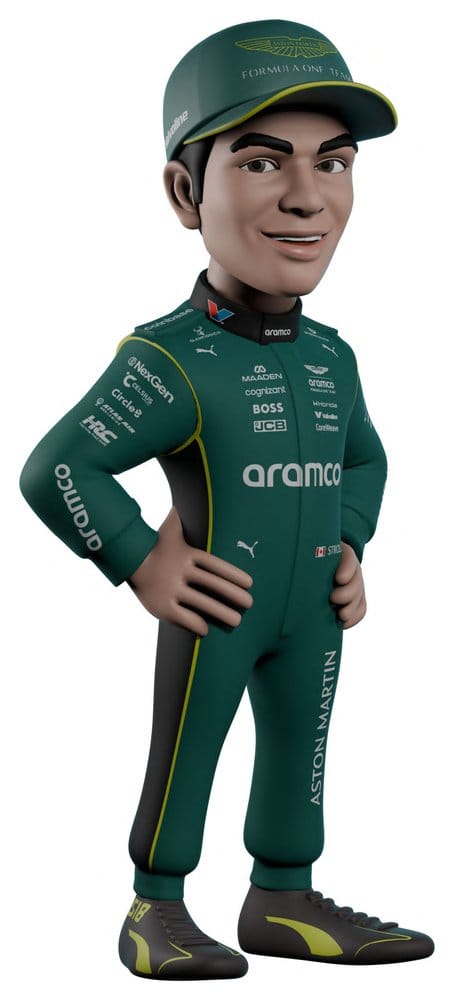 Formel 1 Minix Figur Lance Stroll (Aston Martin) 12 cmFormula 1 Minix Figure Lance Stroll (Aston Martin) 12 cmFormule 1 Minix Figurine Lance Stroll (Aston Martin) 12 cmFórmula 1 Minix Figura Lance Stroll (Aston Martin) 12 cm 8436605127323