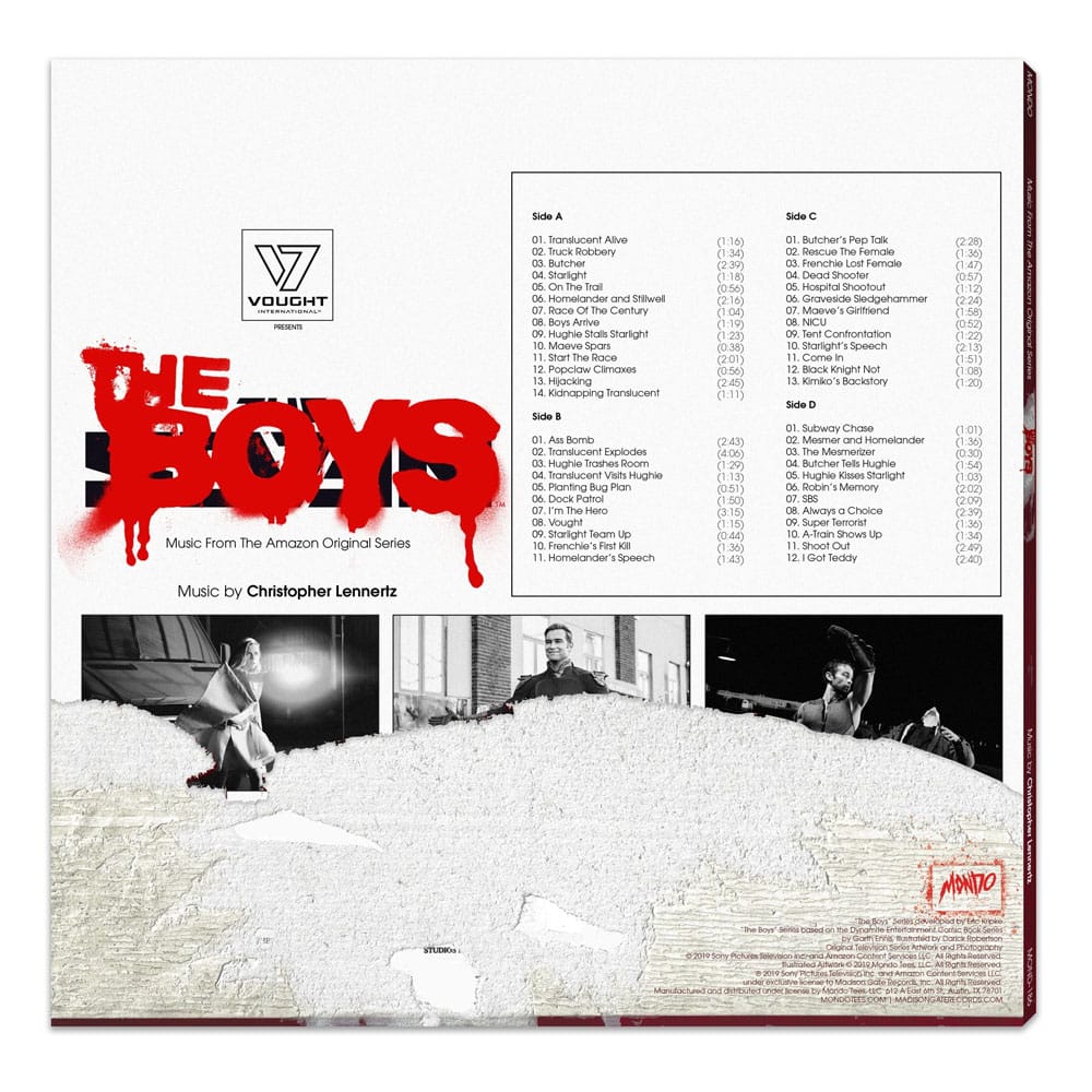 The Boys Original Television Soundtrack by Ch 0843563122419