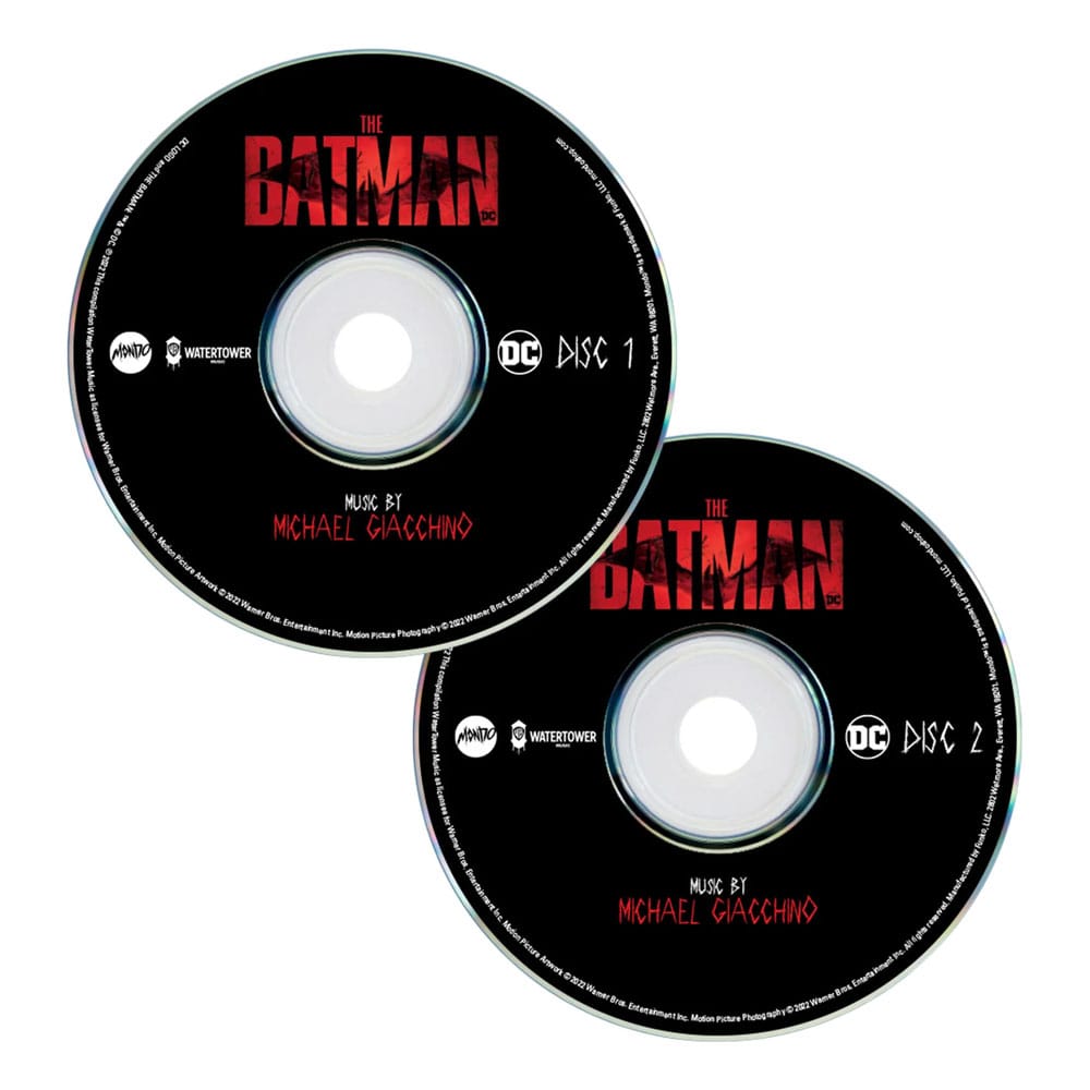The Batman Original Motion Picture Soundtrack by Michael Giacchino 2xCD 0810041488367