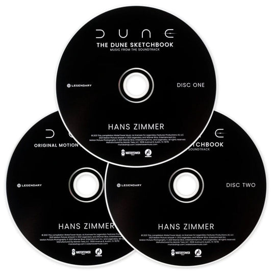 Dune Original Motion Picture Soundtrack by Hans Zimmer Deluxe Edition 3XCD 0810041487902