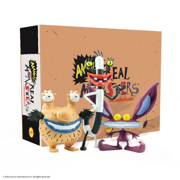 Aaahh!!! Real Monsters PVC Figure 3-Pack Ickis, Oblina & Krumm 0810140241719