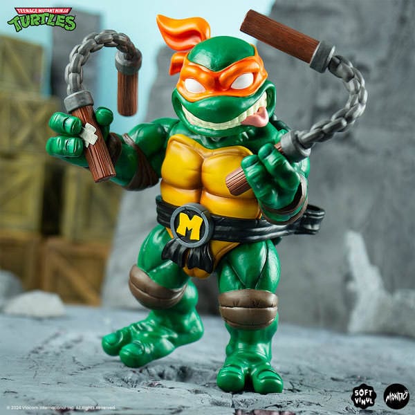 Teenage Mutant Ninja Turtles Soft Vinyl Figure Michelangelo 20 cm 0810140241450