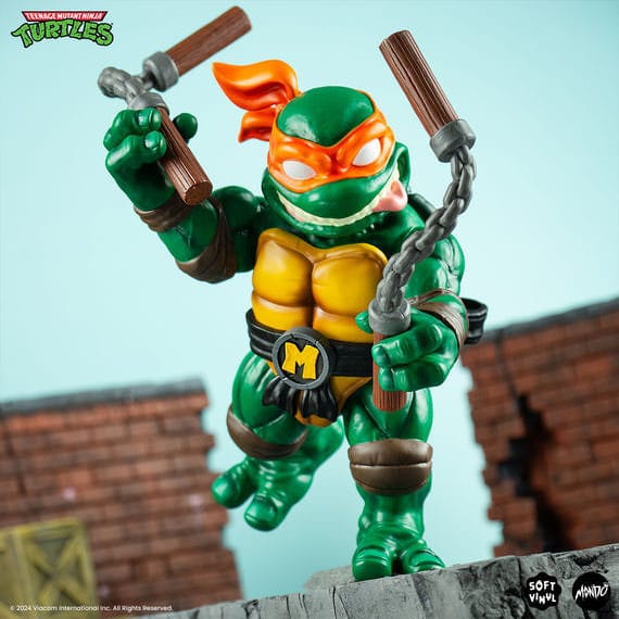 Teenage Mutant Ninja Turtles Soft Vinyl Figure Michelangelo 20 cm 0810140241450