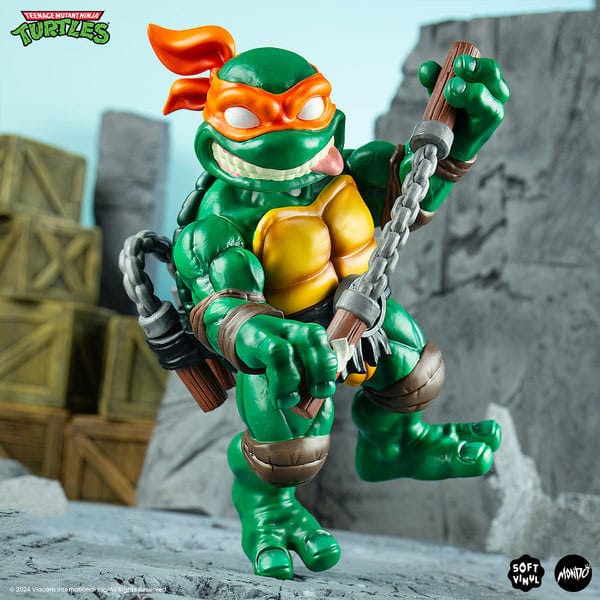 Teenage Mutant Ninja Turtles Soft Vinyl Figure Michelangelo 20 cm 0810140241450