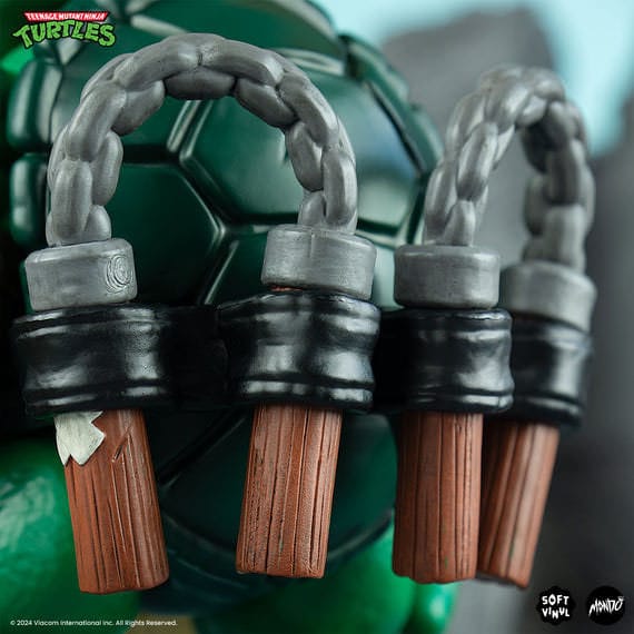 Teenage Mutant Ninja Turtles Soft Vinyl Figure Michelangelo 20 cm 0810140241450