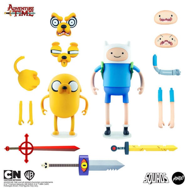 Adventure Time Soft Vinyl Figure Jake & Finn 21 cm 0810140242297