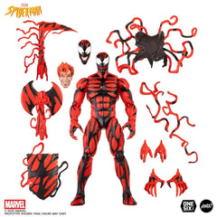Spider-Man: The Animated Series Action Figure 1/6 Carnage Regular Edition 30 cm 0810140242563