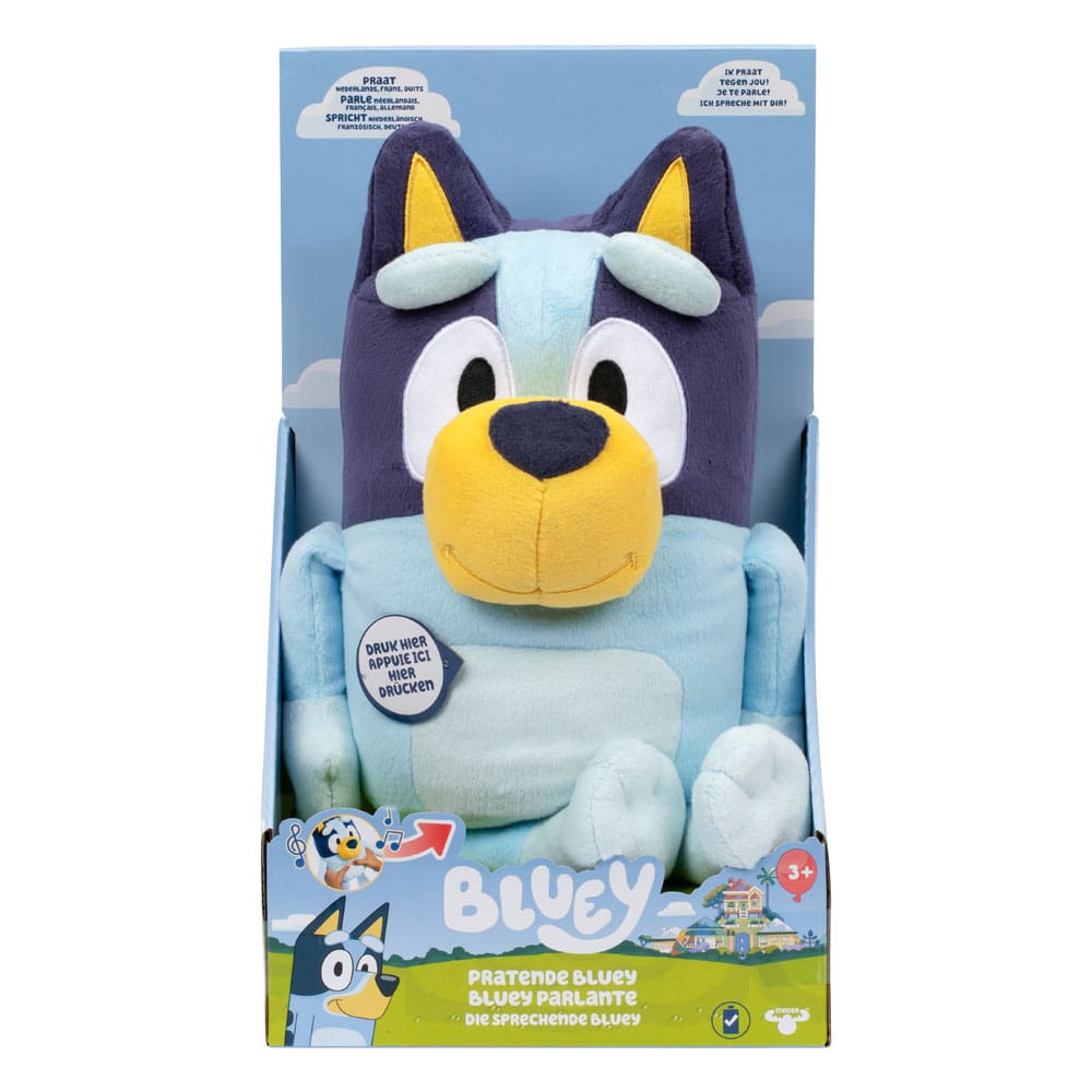 Bluey Talking Plush Toy Bluey 33 cm  0630996189757