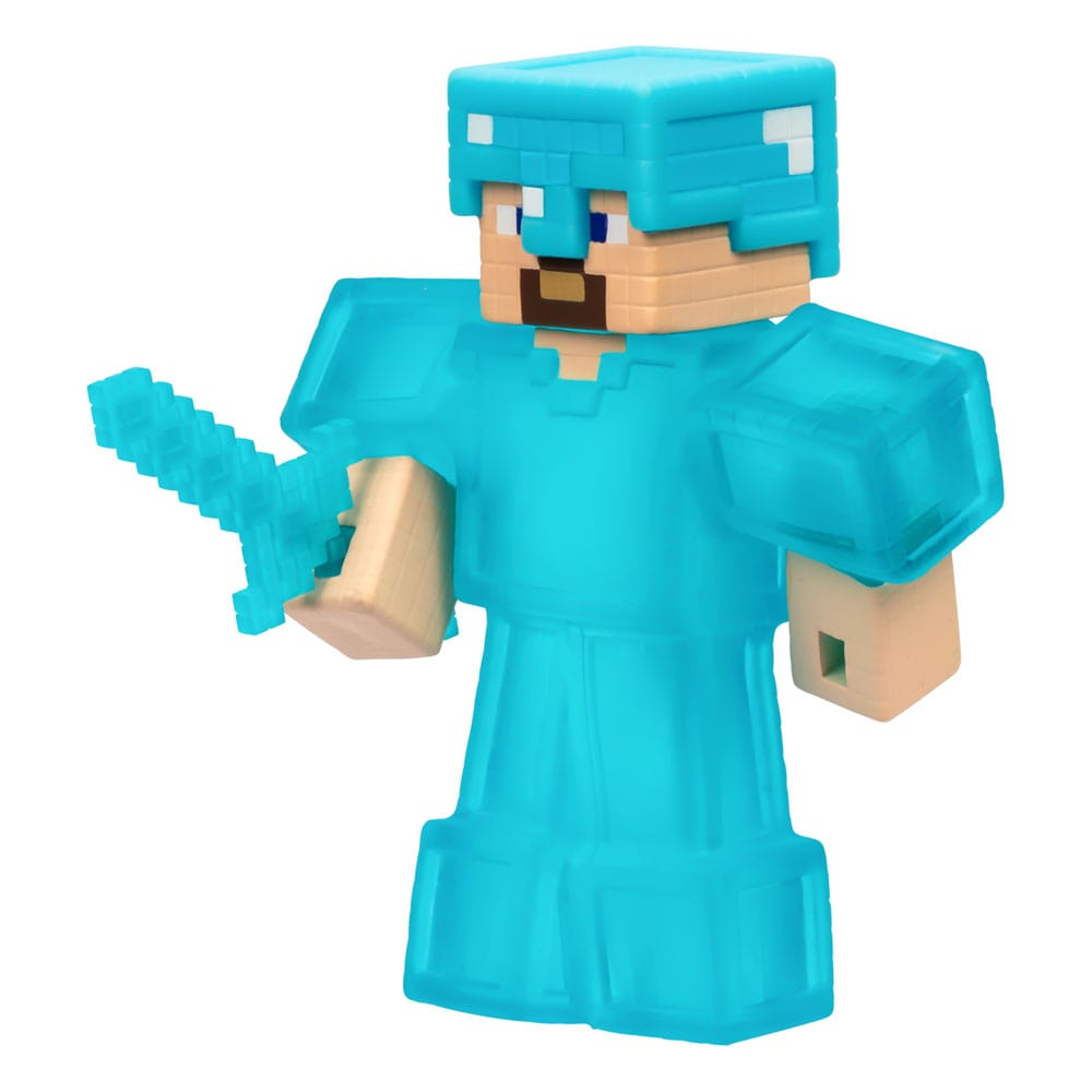 Minecraft Heroes of Goo Jit Zu Meteor Madness Stretch Figure Steve 12 cm 0630996427668
