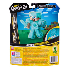 Minecraft Heroes of Goo Jit Zu Meteor Madness Stretch Figure Steve 12 cm       0630996427668