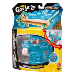 Minecraft Heroes of Goo Jit Zu Meteor Madness Stretch Figure Steve 12 cm       0630996427668