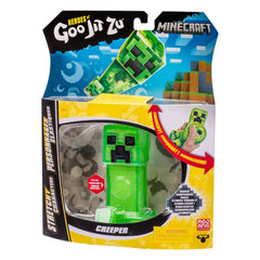 Minecraft Heroes of Goo Jit Zu Meteor Madness Stretch Figure Creeper 12 cm 0630996429594