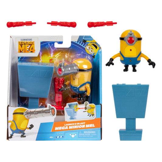Despicable Me 4 Mega Minion Action Figure Mel 0630996592816