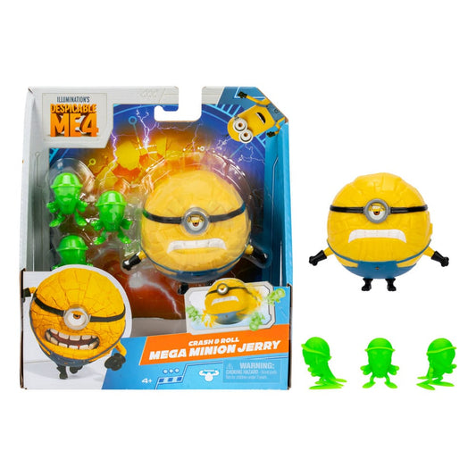 Despicable Me 4 Mega Minion Action Figure Jerry 0630996593059
