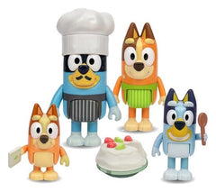 Bluey Lets Play Figuren 4er-Pack Chef PavlovaBluey Lets Play Figure 4-pack Chef PavlovaBluey Lets Play figurines 4-pack Chef PavlovaBluey Lets Play Figuras 4-pack Chef Pavlova 0630996189160