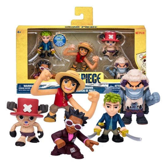 One Piece Minifiguren 5er-PackOne Piece Mini Figure 5-PackOne Piece pack de 5 figurines miniOne Piece Pack de 5 Figuras Mini 0630996633380