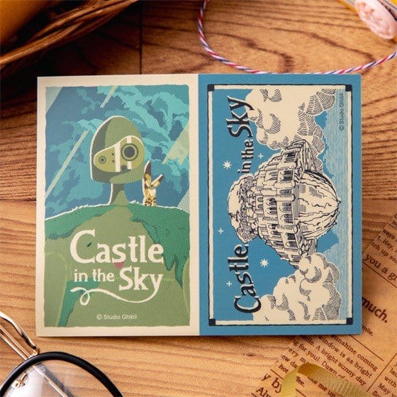 Castle in the Sky Sticker Robot & Castle Laputa Retro 4549743784601