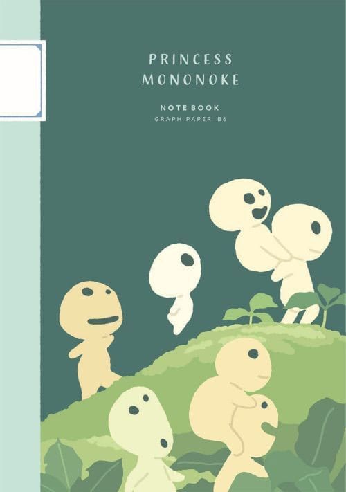 Princess Mononoke Notebook Kodama 4549743956688