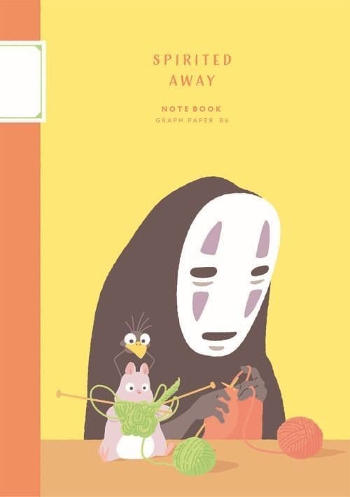 Spirited Away Notebook Knitting lesson 4549743956695