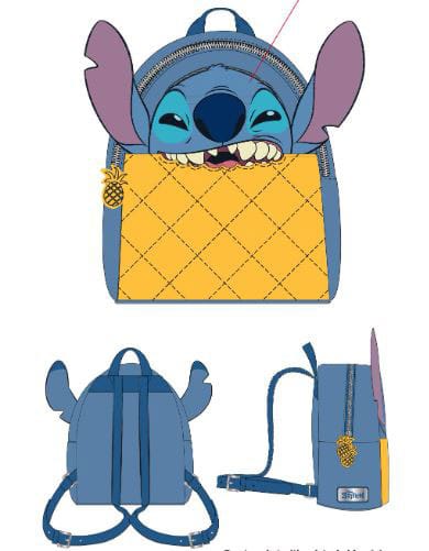 Lilo & Stitch Backpack Mini Pineapple Stitch 8718526189742