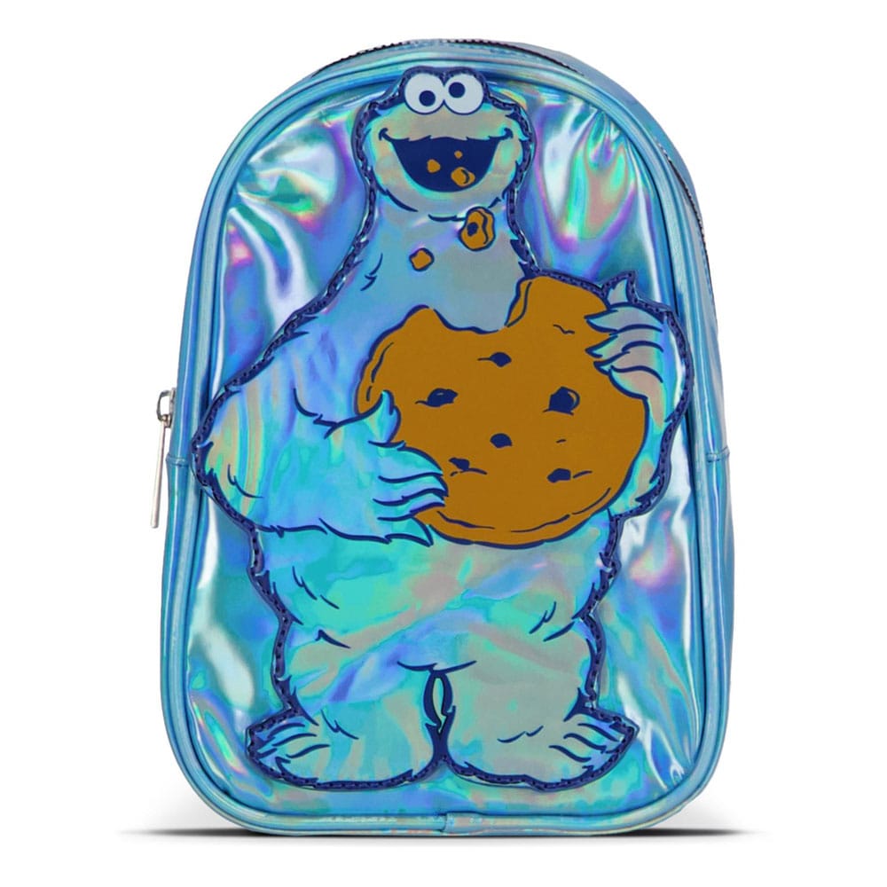 Sesame Street Mini Backpack Cookie Monster Shiny 8718526418293