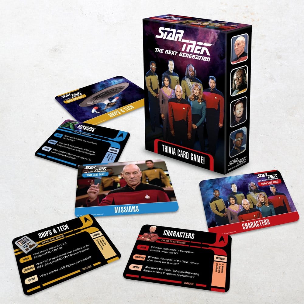 Star Trek: The Next Generation Trivia Card Game 5056474222511