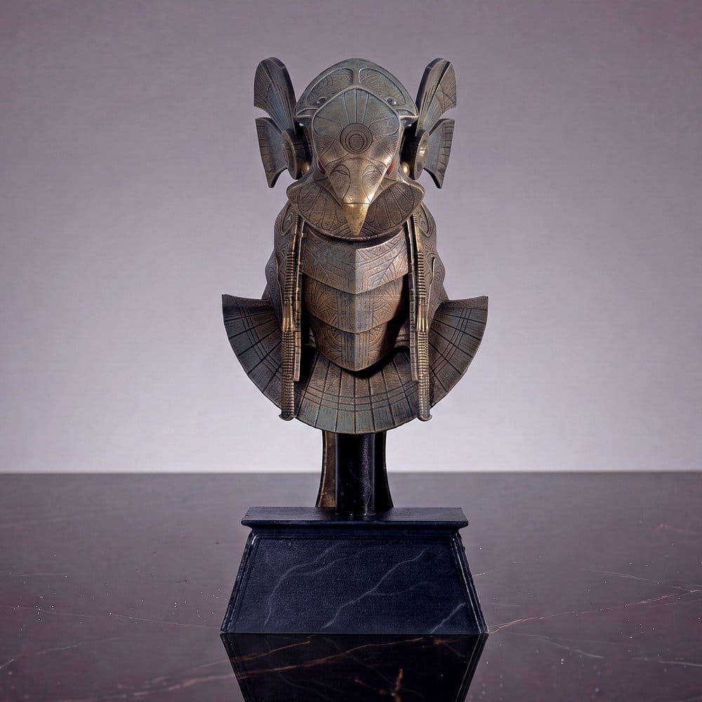 Stargate Desktop Replica Helmet Replica Horus Guard Helmet 15 cm 5056474222672