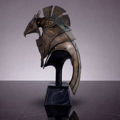 Stargate Desktop Replica Helmet Replica Horus Guard Helmet 15 cm 5056474222672