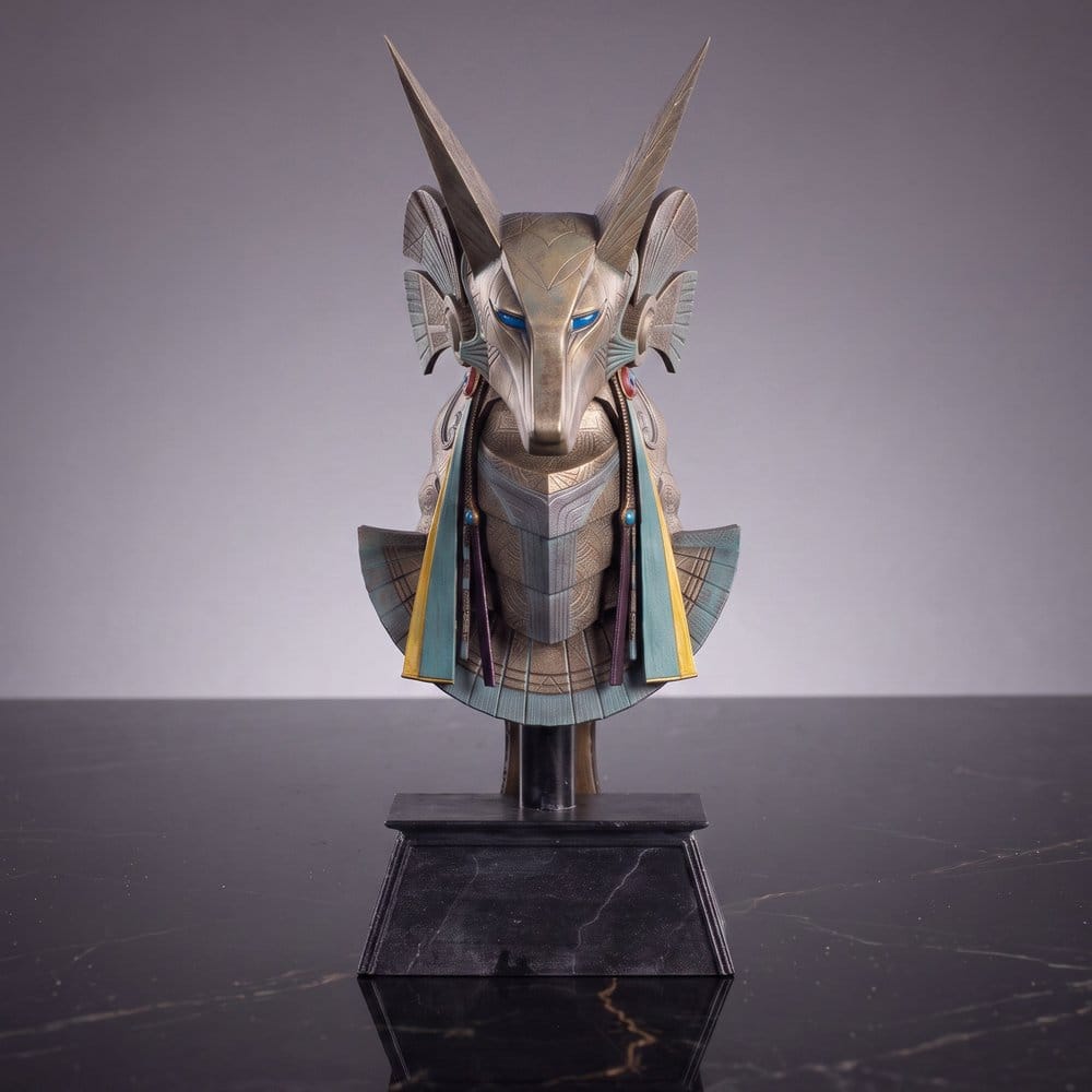 Stargate Desktop Replica Helmet Replica Jackal Guard Helmet Anubis 15 cm 5056474226052