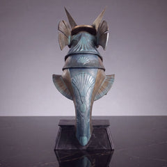Stargate Desktop Replica Helmet Replica Jackal Guard Helmet Anubis 15 cm 5056474226052