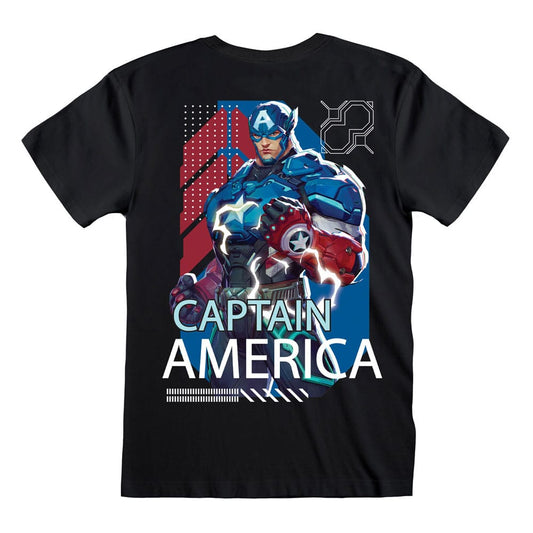 Marvel Rivals T-Shirt Captain America Size S 5056811544948